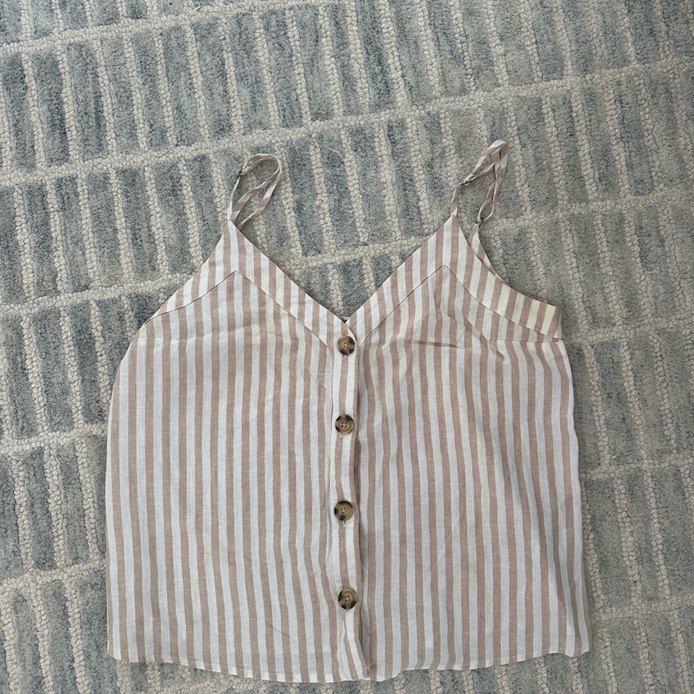 Abercrombie Striped Button-Down Women’s Top